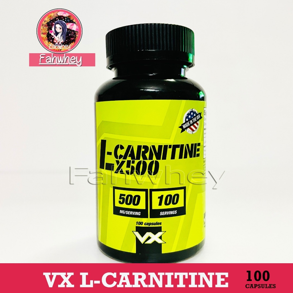 VX Vitaxtrong L-Carnitine X500 ขนาด 100 เม็ด (exp.12/28)