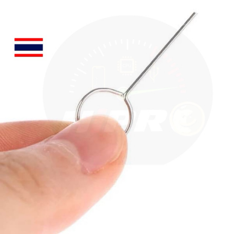 เข็มจิ้มซิม เหล็กจิ้มซิม ถอดซิม ยาว sim eject v2 โทรศัพท์ มือถือ อะไหล่