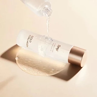 [โทนเนอร์เจลลี่ผสมทอง] SNP Gold Collagen Expert Toner 200 ml
