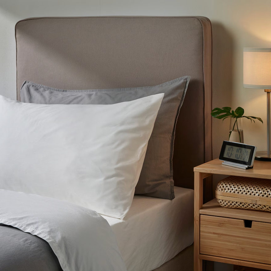 ปลอกหมอน ปลอกหมอนข้าง ดวอล่า อิเกีย Pillow & Bolster Case DVALA IKEA 50x80cm