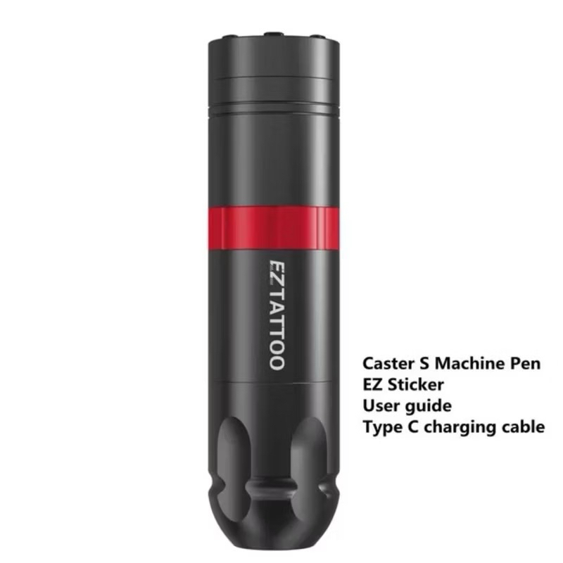 Ez Caster-S Tattoo Pen เครื่องสักปากกาไร้สาย