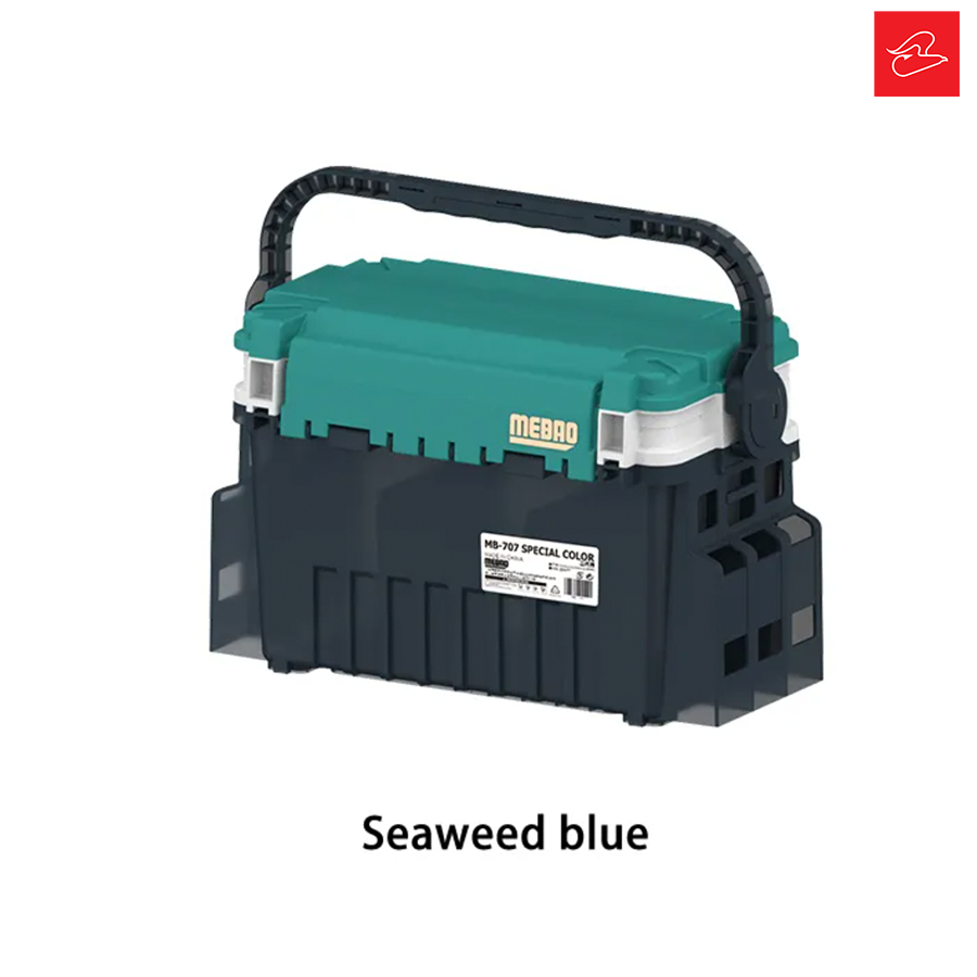 กล่อง Pro-Hunter x MEBAO รุ่น model MB-707 กว้าง 42 x ยาว 23 x สูง 28 cm มี 3 สีให้เลือก เขียว / เทาเหลือง / ฟ้าสาหร่าย