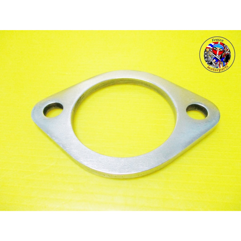 ประกับคอท่อ สแตนเลส YAMAHA SR400 SR500 XT500 Head Exhaust Pipe Washer Clamp "Stainless"