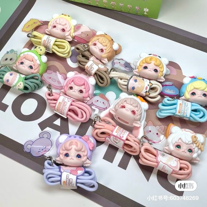 พร้อมส่ง💛💜 Baby Mimia Mijuan Slumber Party 🧡🩵 สายคล้องสุดน่ารักก🌸🌼 ของแท้100%💯