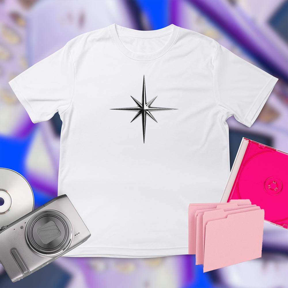 พร้อมส่ง Y2K เสื้อยืดคอกลม เสื้อยืด เสื้อ Cotton100% ลายสวย
