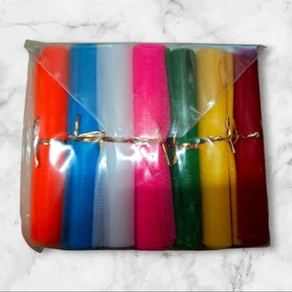 ผ้าแพร 3 | 7 | 9 สี ผ้าสามสี ผ้าเจ็ดสี ผ้าเก้าสี ผ้าผูกศาลพระภูมิ ศาลตายาย ศาลเจ้าที่ ต้นไม้ ผูกรถ
