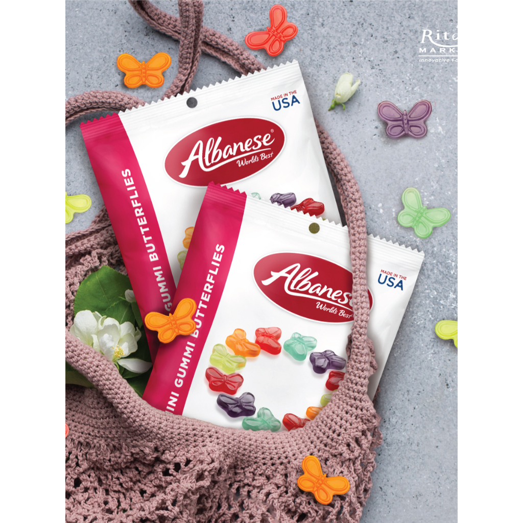 Mini Gummi Butterflies 100 g. มินิ กัมมี่ บัตเตอร์ฟาย 100 กรัม