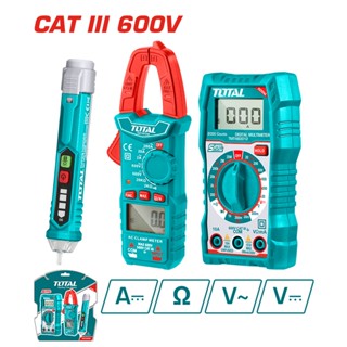 Total ชุดทดสอบไฟฟ้า 3 ตัวชุด ( มัลติมิเตอร์ + ปากกาวัดแรงดัน…