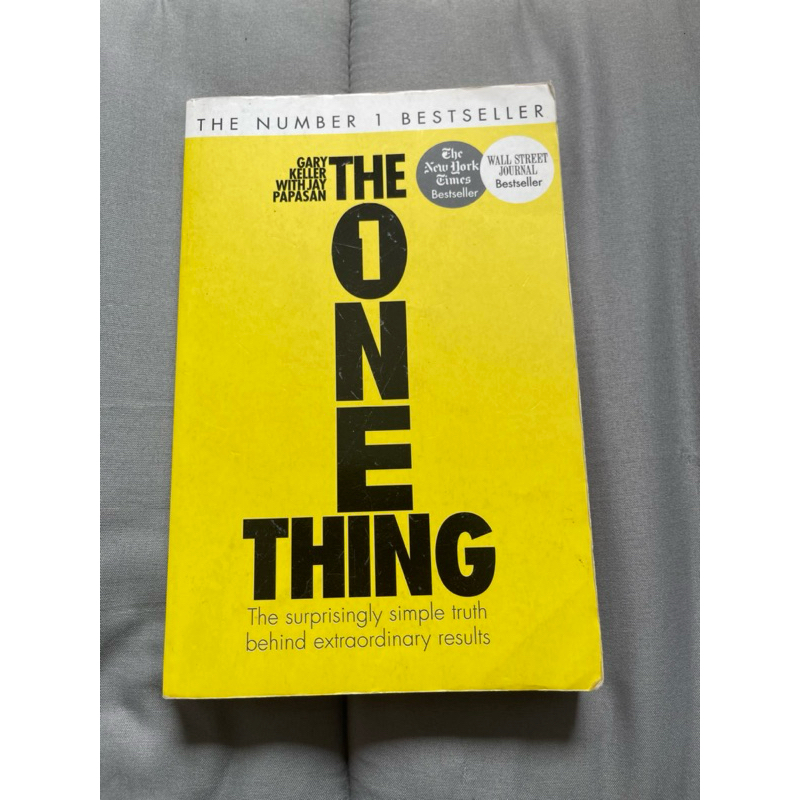 The one thing - หนังสือ Best Seller