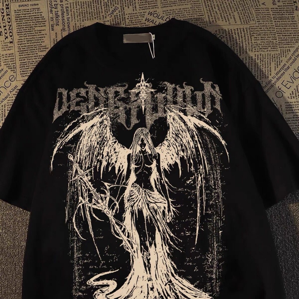 เสื้อยืด Oversize เสื้อยืดชาย แขนสั้น ไซซ์ คอกลม แฟชั่นฤดูร้อน สําหรับ