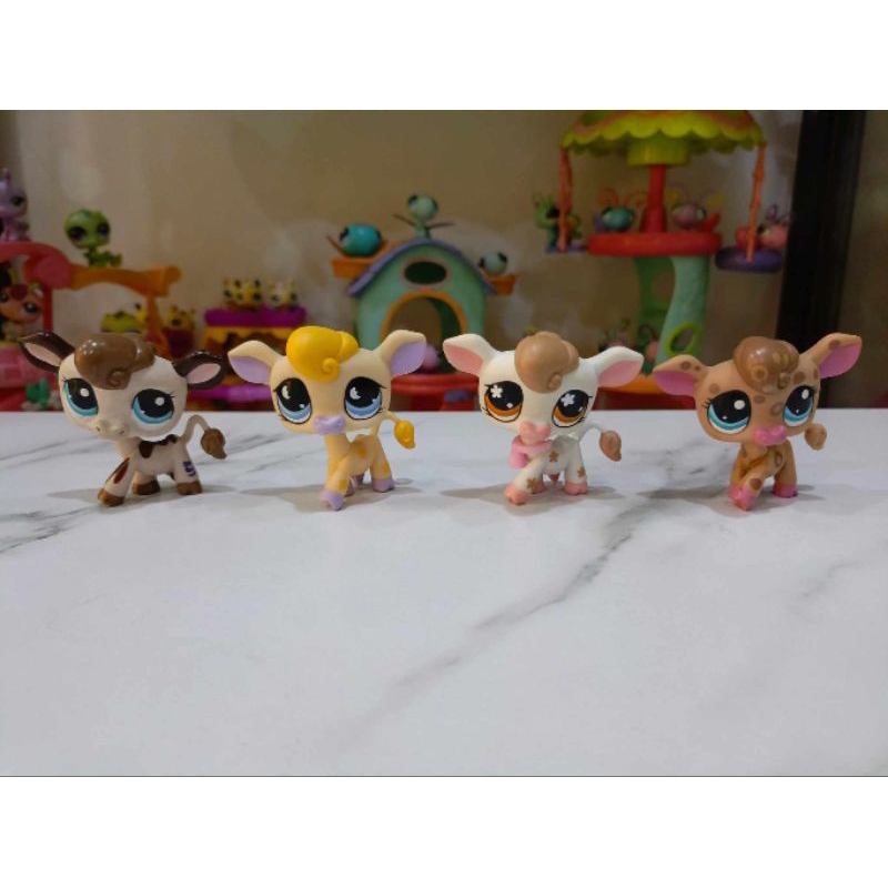 วัว Lps ตัวเล่น lps ของแท้ #littlest pet shop #lps