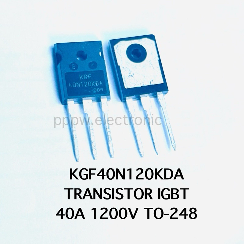 (1pcs) KGF 40N120KDA 40N120 IGBT 40N120KDA IGBT 1200V TO-247 1200V 40A ยี่ห้อKEC 40แอมป์ 1200โวลท์ T
