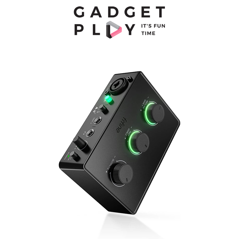 [สินค้าใหม่พร้อมส่ง] FIFINE AMPLITANK AMPLI1 AUDIO MIXER