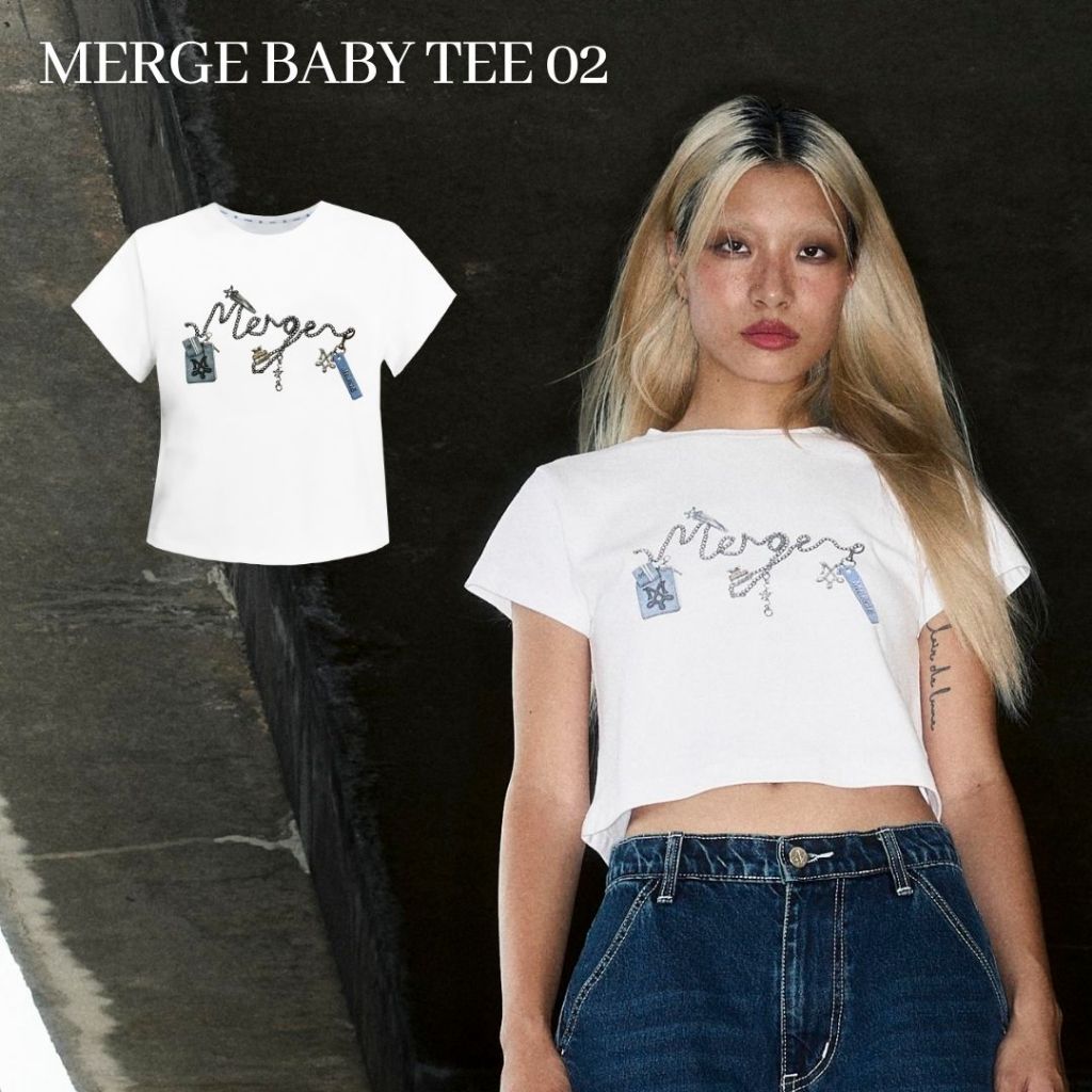 Merge Official - Merge Baby Tee 02 (พร้อมส่ง)