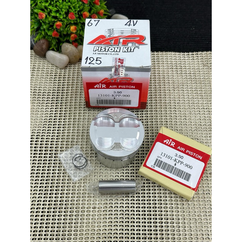 ลูกสูบ67/4วาล์วสลัก15มิลลูกสูบCBRขนาด67มิลสลัก15มิลพร้อมปาดหลบวาว4วาวขนาด22-25มิล