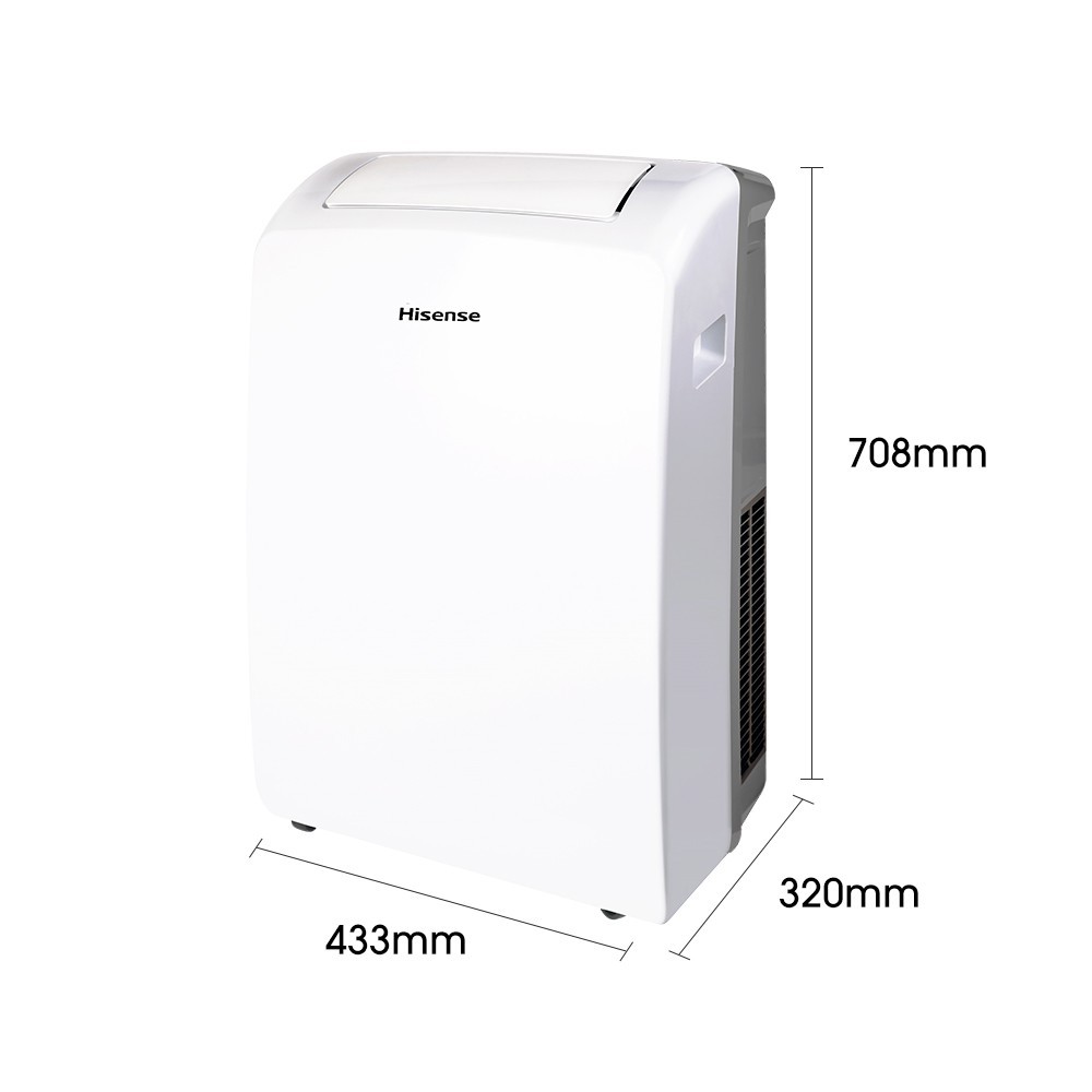 Hisense แอร์เคลื่อนที่ 12000 BTU AP-12CR4RNXS00 Portable Air Conditioner NEW