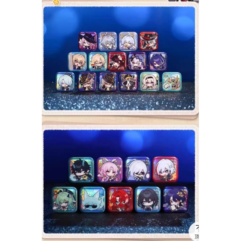 Preorder ของแท้ official Honkai: Star Rail เข็มกลัดจิบิ