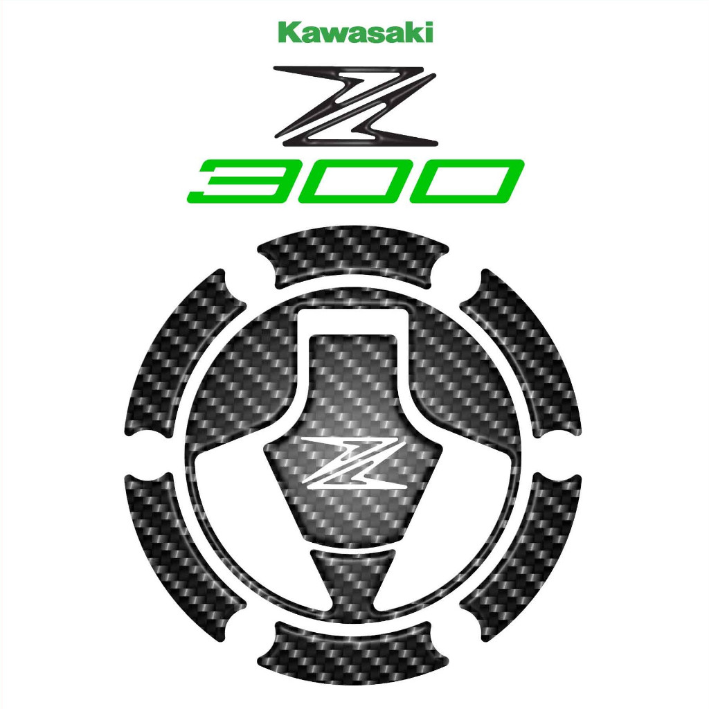 กันรอยฝาถัง KAWASAKI รุ่น Z300 #กันรอยZ300 #กันรอยฝาถังZ300 #ของแต่งZ300