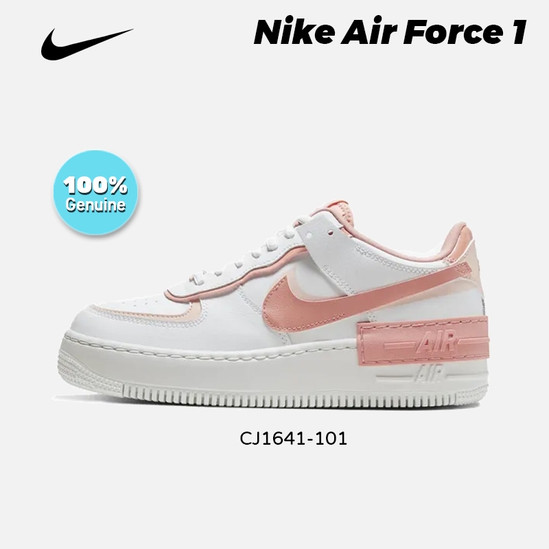 【ของแท้ 💯】Nike Air Force 1 Shadow CJ1641-101