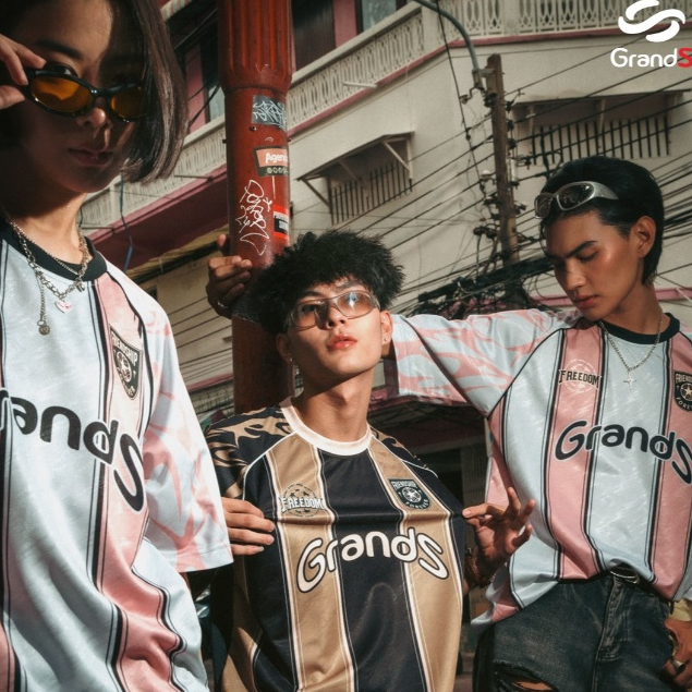 GRAND S เสื้อคอกลม GrandS Oversize รหัส : 022074