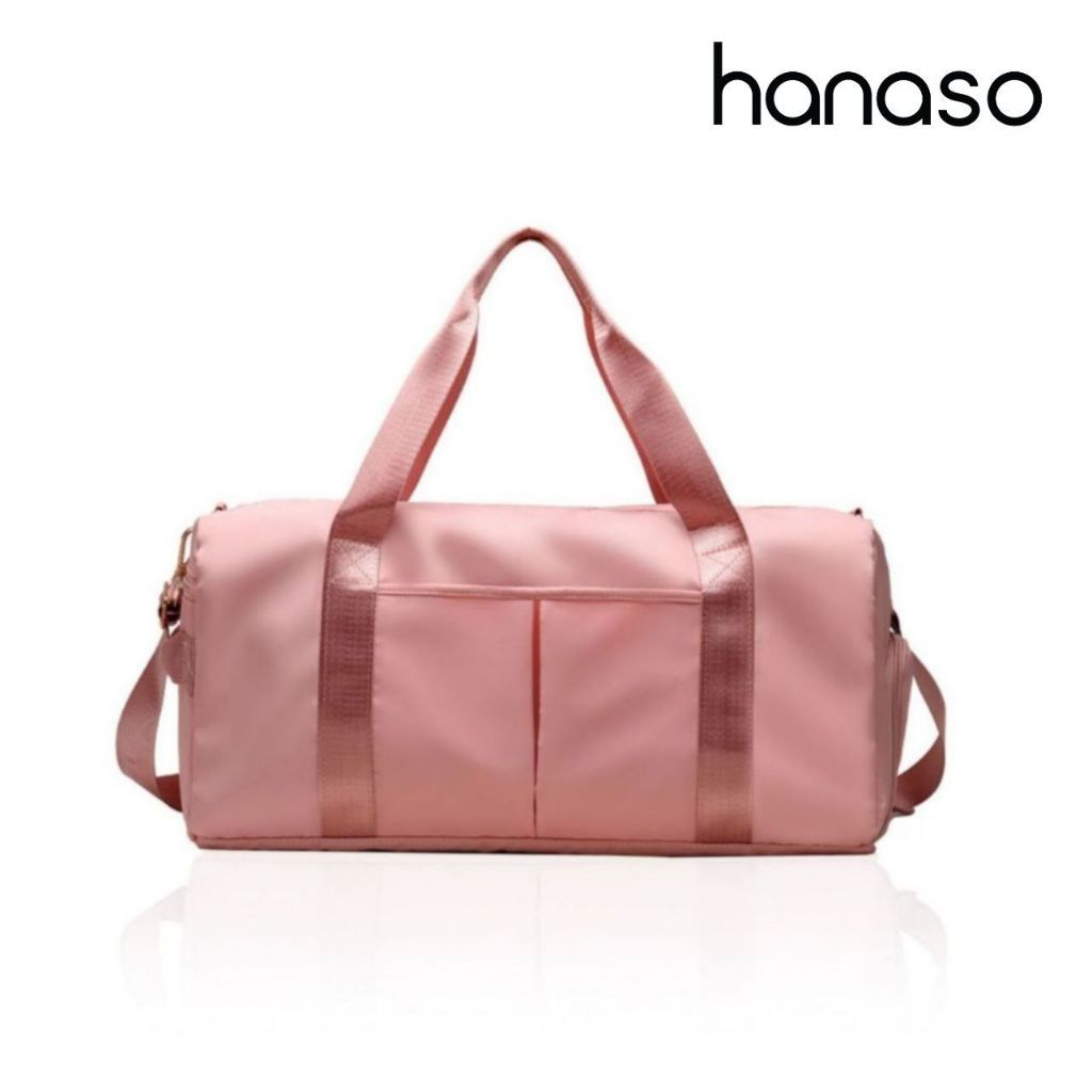 Hanaso กระเป๋าผ้าเดินทาง 46x22x24cm กระเป๋าเสื้อผ้า หิ้วขึ้นเครื่องบินได้ กระเป๋าใส่เสื้อผ้า bags for traveling