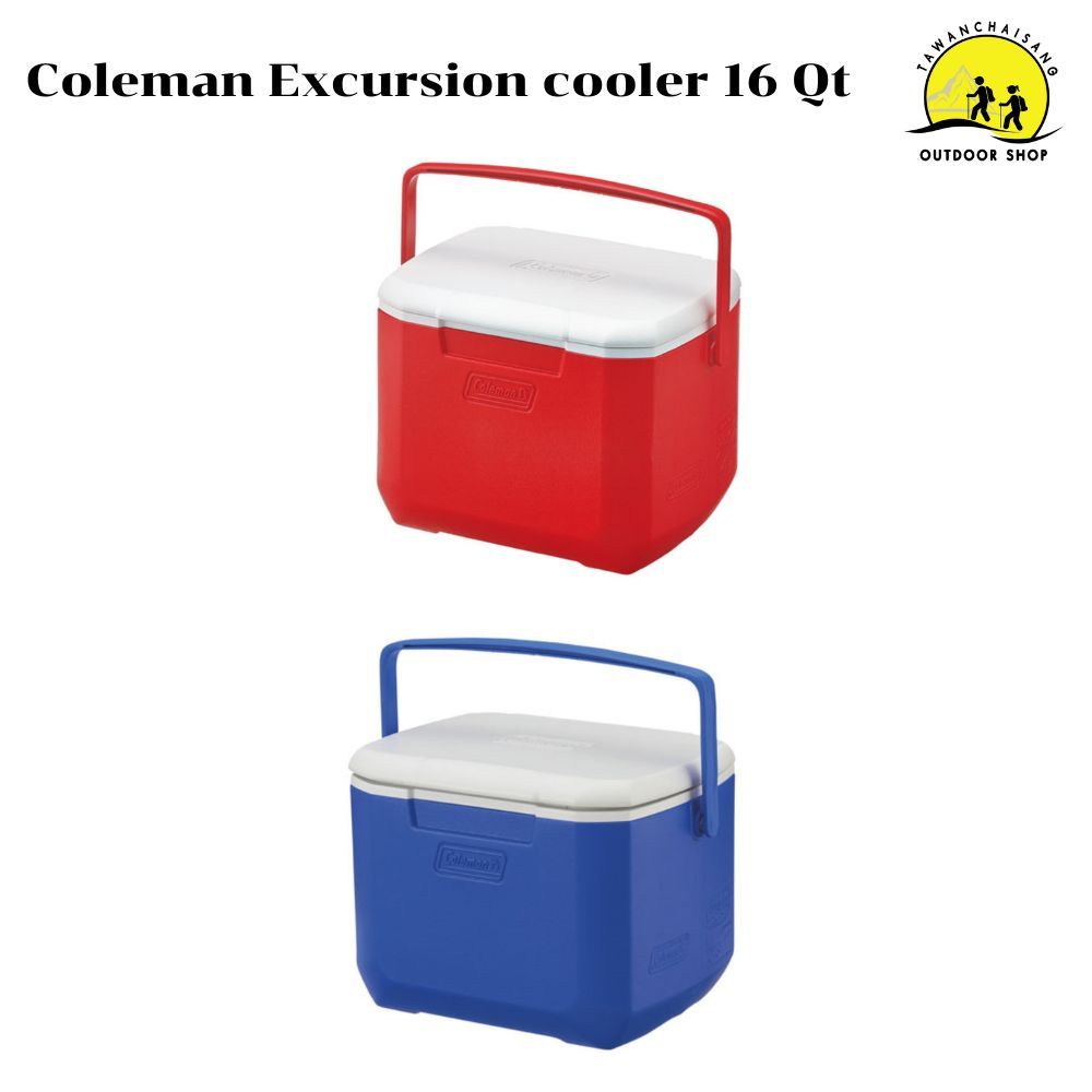 กระติกน้ำ Coleman Cooler 16 Qt Excursion กระติกใส่น้ำแข็งยี่ห้อ Coleman ขนาด 16 Qt