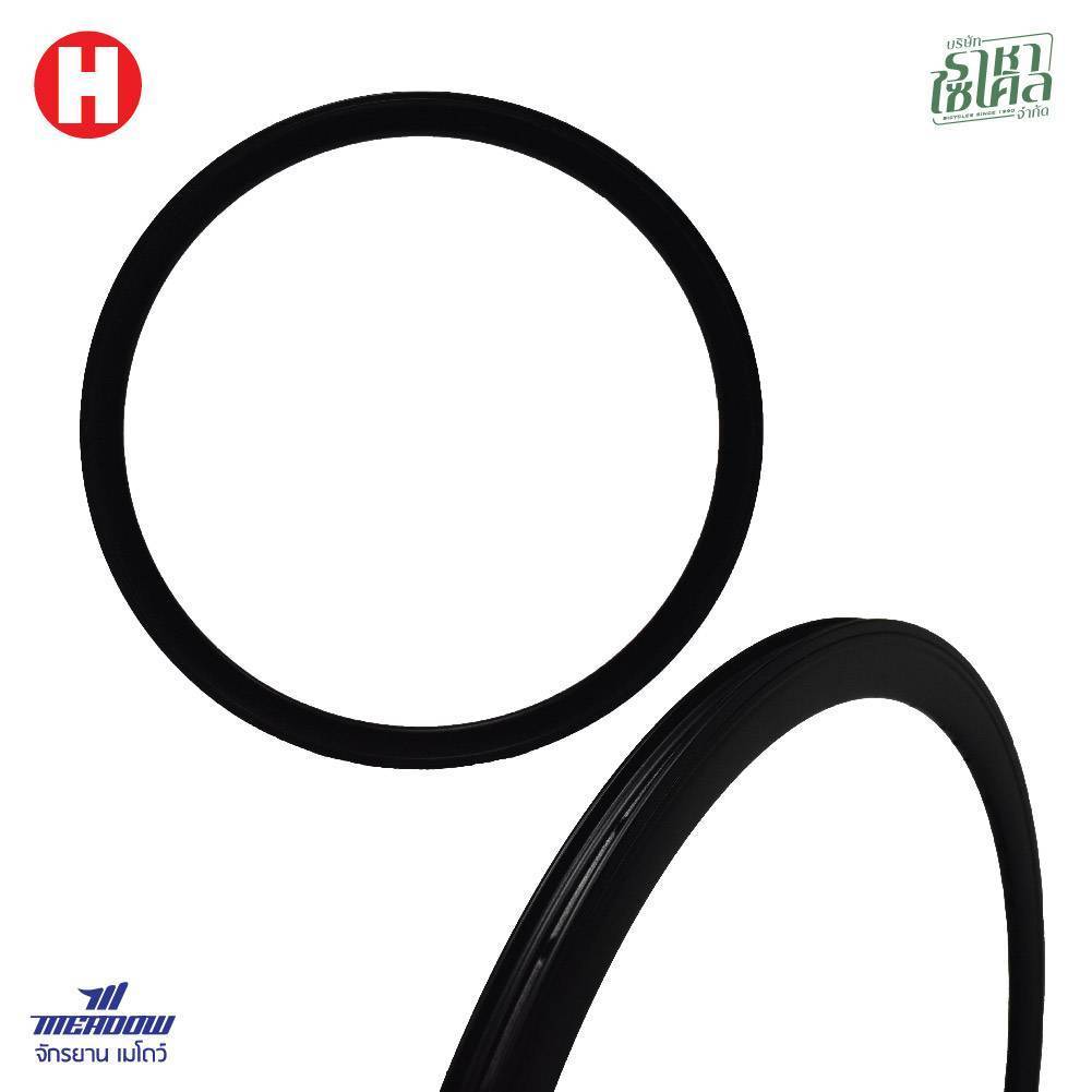 ขอบล้อเปล่า 700c แอโร่ 2 ชั้น 700C x 40 มม. และ 700C x 48 มม. ขอบ 36 รู มีสีให้เลือก