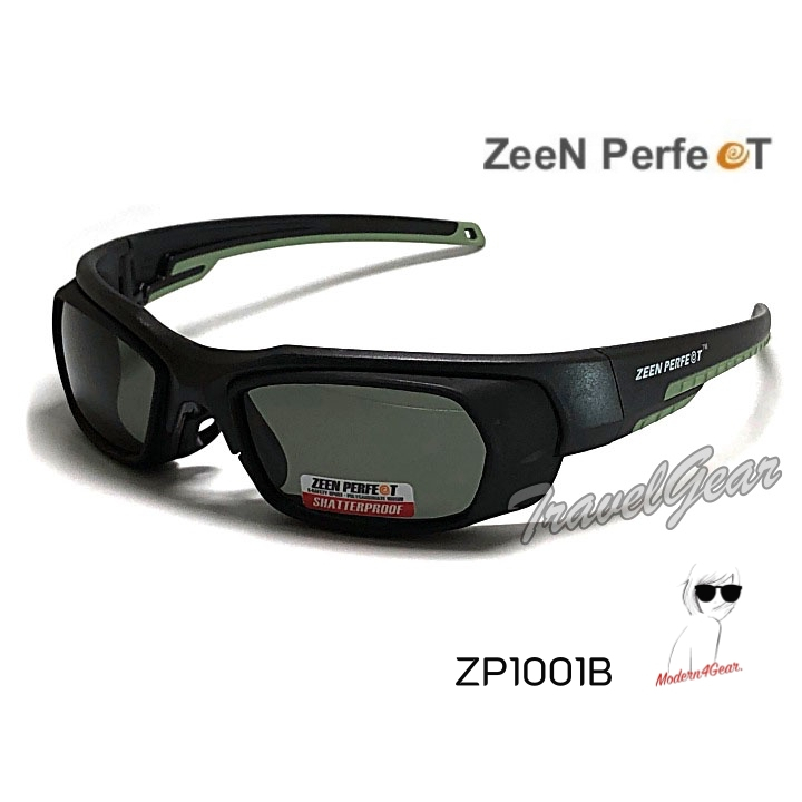 แว่นเล่นกีฬาตัดเลนส์สายตาได้ ZEEN PERFECT รุ่น ZP1001B ( เลนส์ดำ )