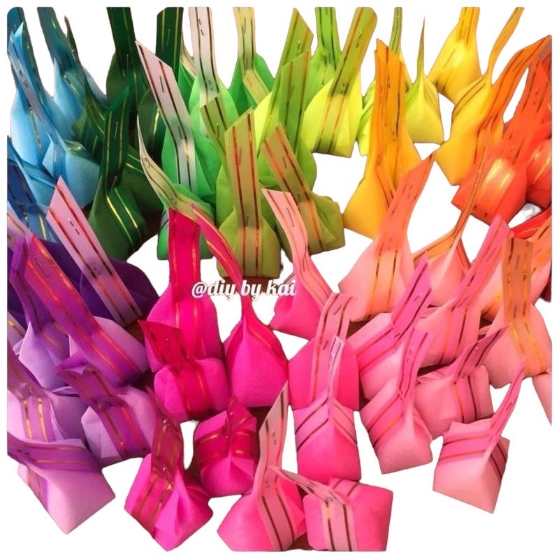 กระดาษสาห่อเหรียญ ขนมใส่ไส้ (40 ชิ้น/ห่อ)