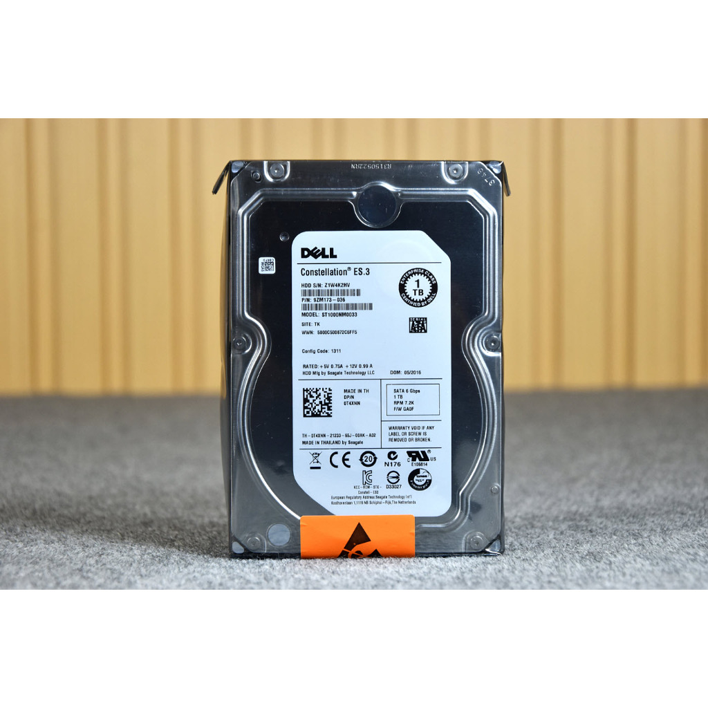 Harddisk Server Dell 1TB SATA 7.2K สินค้ามือหนึ่งประกัน 1 ปี มีของพร้อมส่ง 0T4XNN / ST1000NM0033