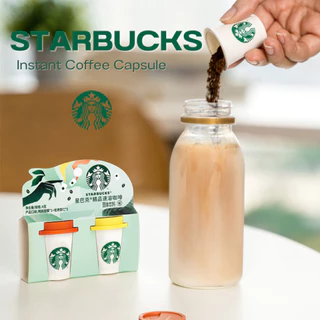[พร้อมส่ง]กาแฟสำเร็จรูป Starbucks Instant Coffee Capsule กาแฟสตาร์บัคส์ กาแฟแคปซูล นำเข้า ของแท้100%
