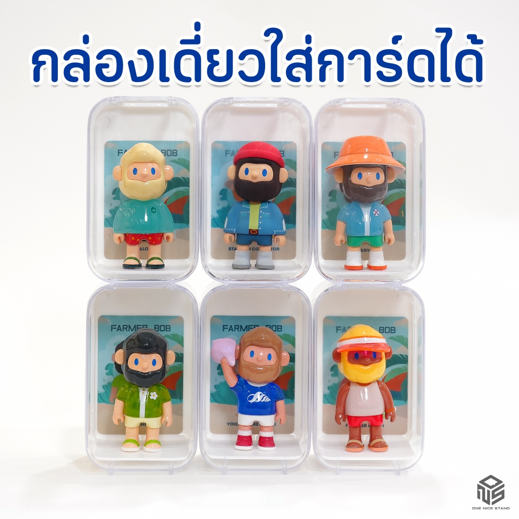 กล่องมนใส่โมเดล ใส่การ์ดได้ ซ่อนทับได้ ติดผนังได้ โชว์อาร์ตทอย ฟิกเกอร์ WCF กันฝุ่น