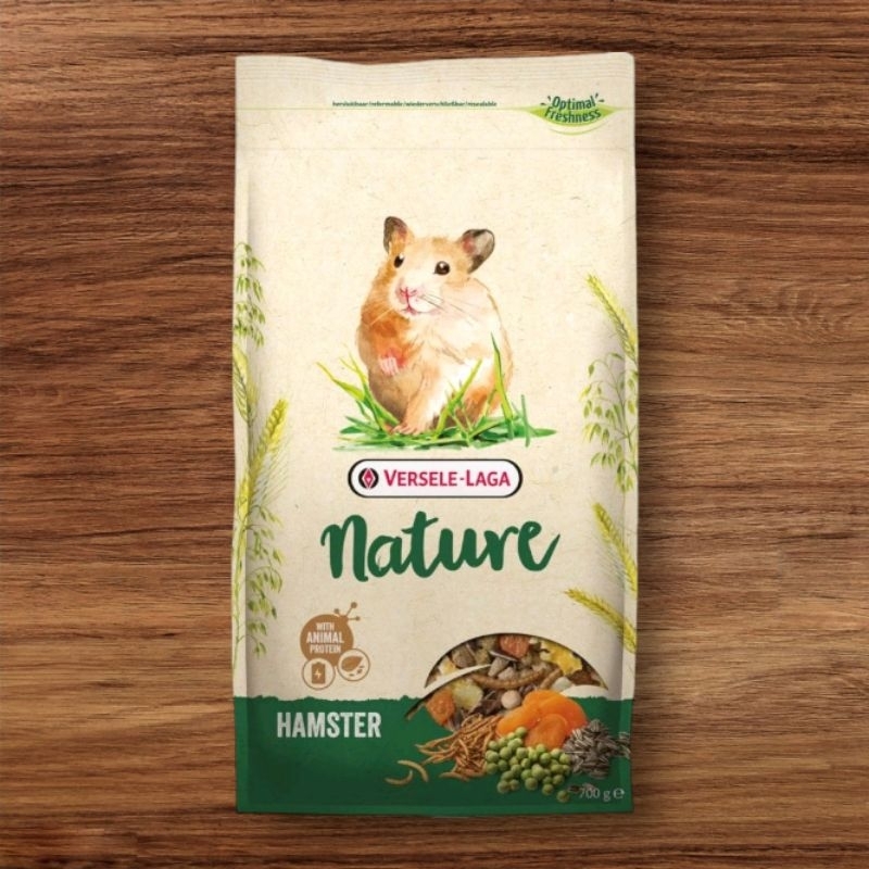 อาหารแฮมเตอร์Versele-Laga Hamster nature ขนาด​700กรัม