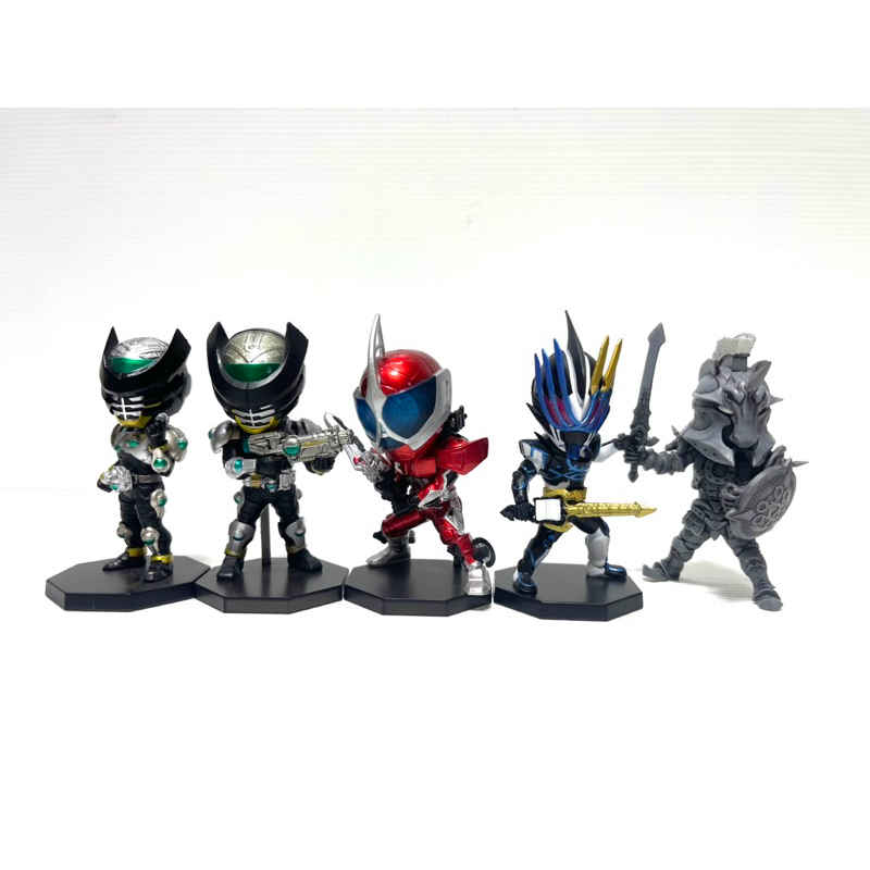 [Bandai] WCF โมเดล Kamenrider ชุดรวม 5 ตัว งานแท้ สภาพสวย