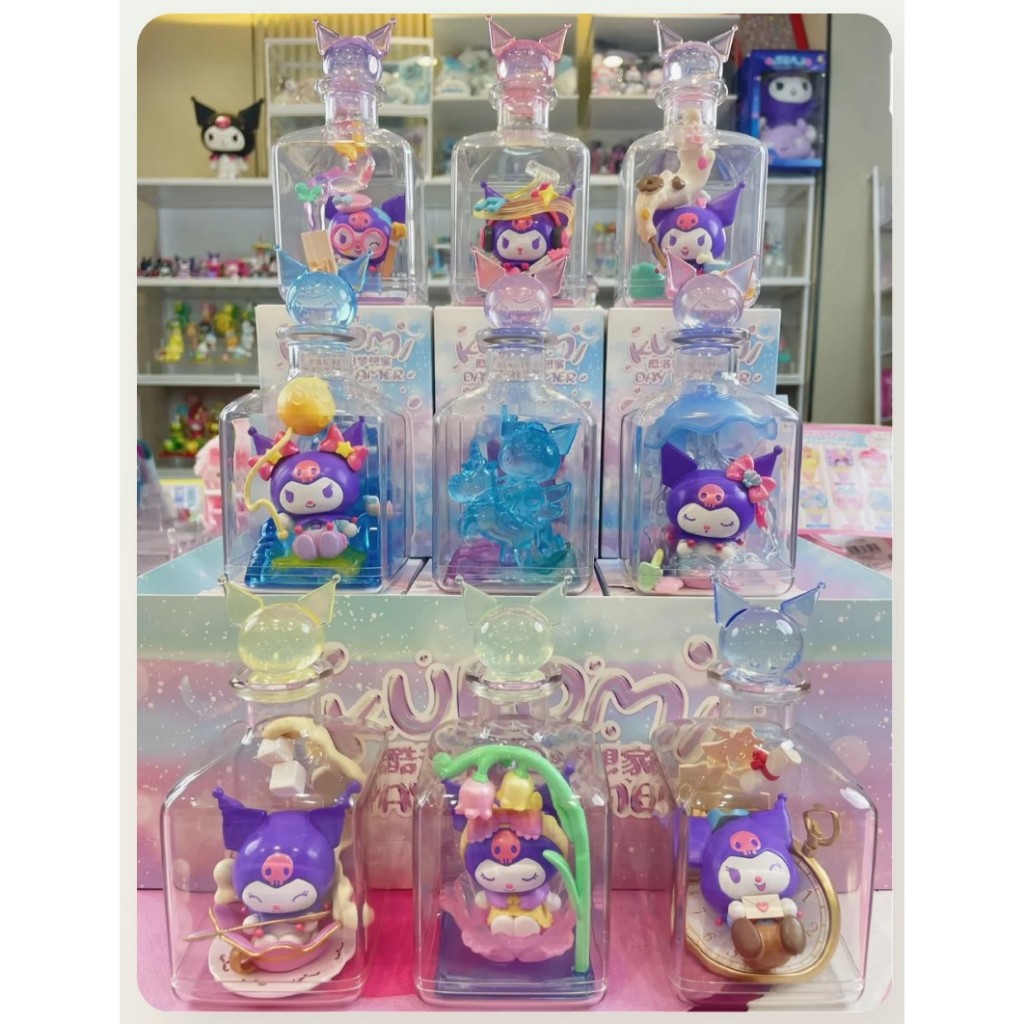 [พร้อมส่ง1 จุ่ม] โมเดลคุโรมิซานริโอ้ Kuromi Day Dreamer Sanrio Characters งานลิขสิทธิ์ของแท้