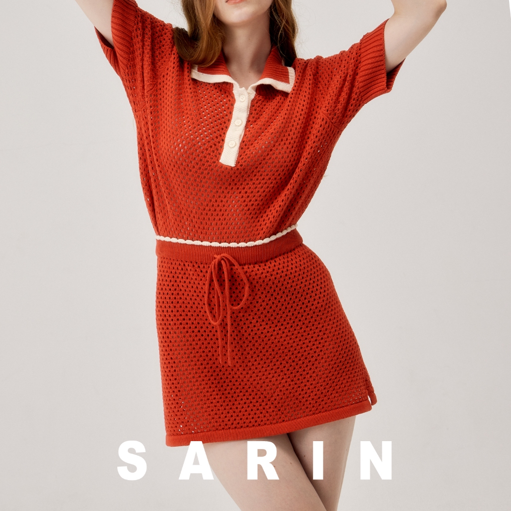 Sarin Cross skirt กระโปรง ลายทอพิเศษ