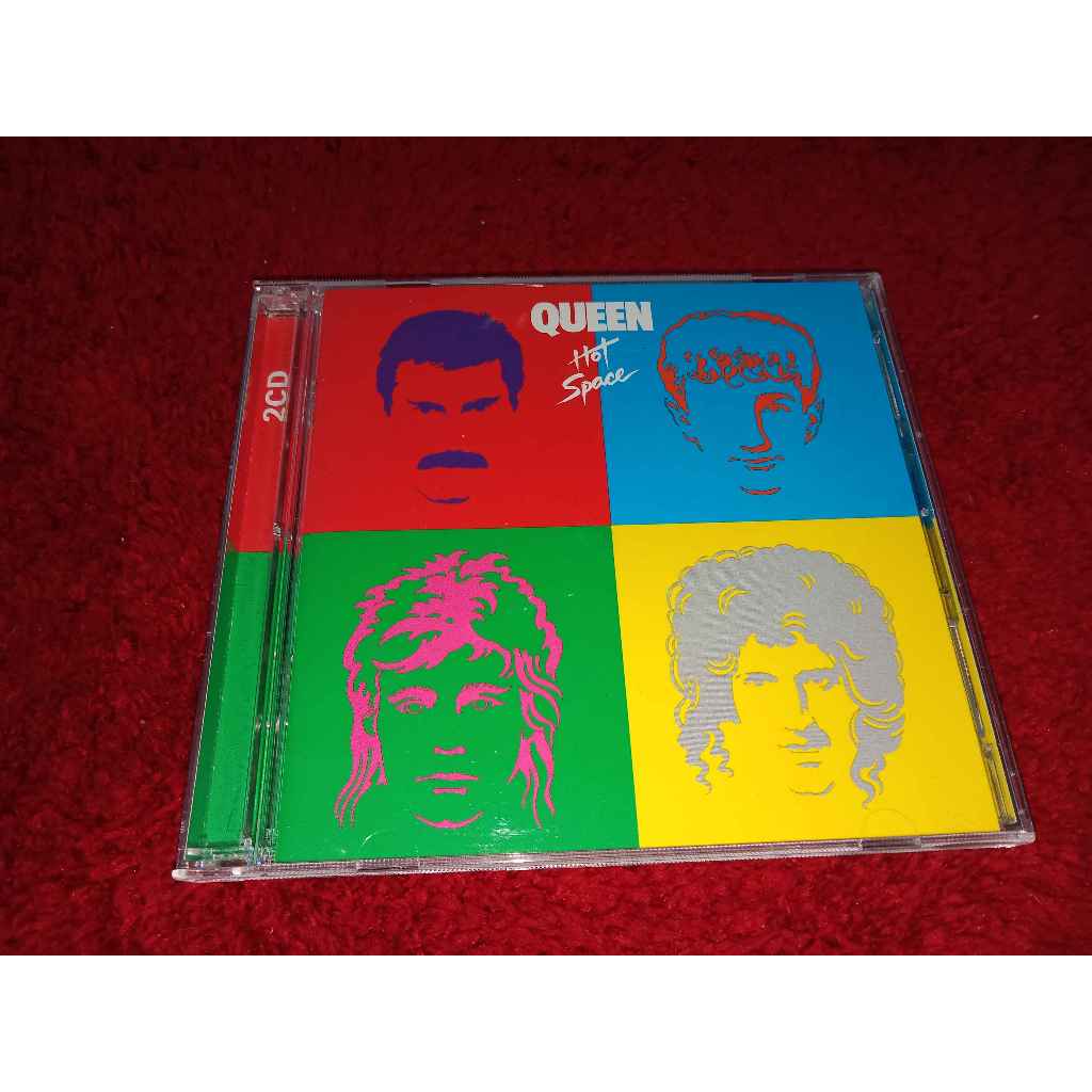 CD แผ่นซีดีเพลงสากล Queen – Hot Space สินค้าสภาพตามรูปปก