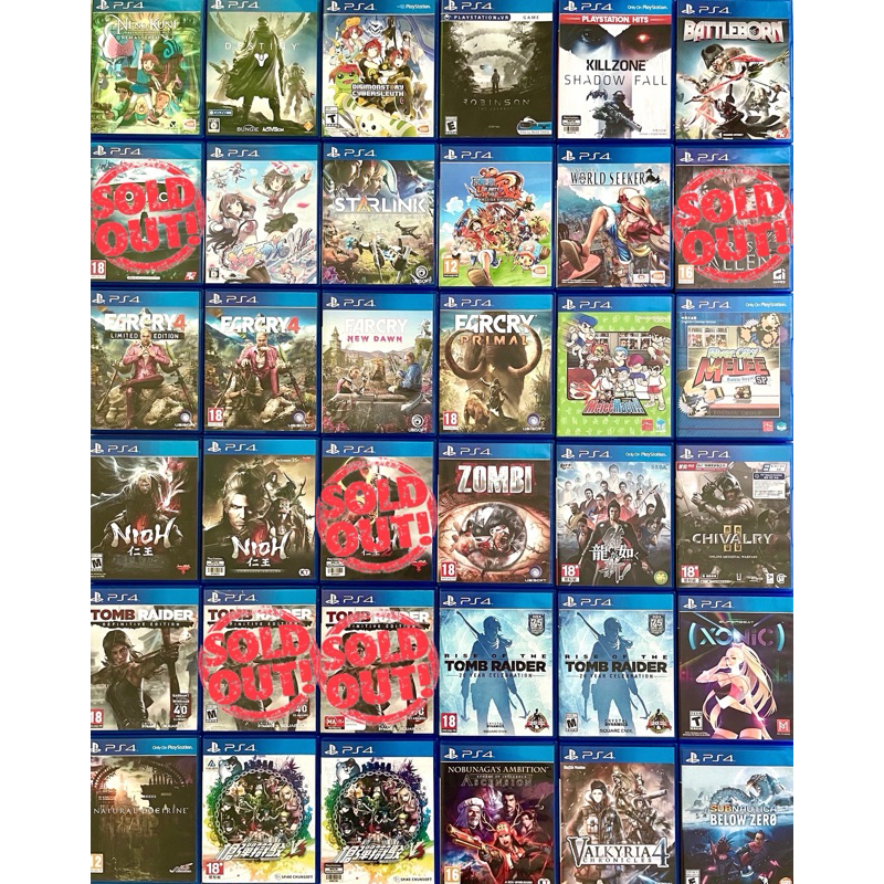 แผ่นเกม ps4 มือสอง (7)