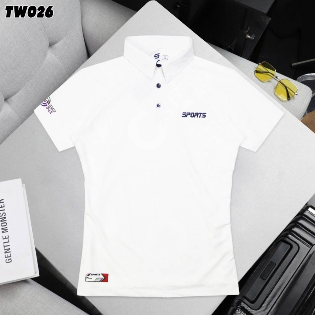 เสื้อโปโล ของผู้หญิง เสื้อยืดคอปก ผ้ากีฬา ใส่เที่ยวออกกำลังกาย ตีกอล์ฟ เดินทาง  คุณภาพดี ราคาถูก ของมีพร้อมส่ง