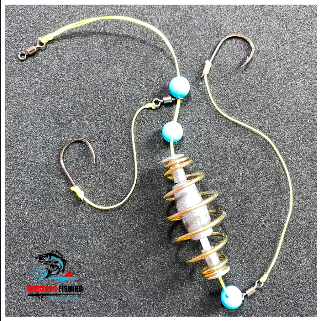 เบ็ดตกปลา ตะกร้อวิ่ง รุ่น MR12 ตะกร้อตกปลาหน้าดิน ตะขอเบ็ดชินุตูดแบน #0.3 - #12 มีเก็บเงินปลาย - รูปที่ 5