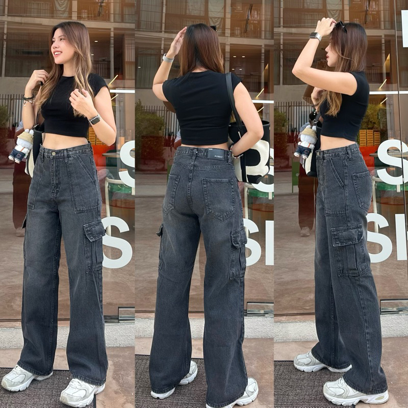 (จัดส่งภายใน 2 วัน) กางเกงยีนส์ Goji Jeans by modishop