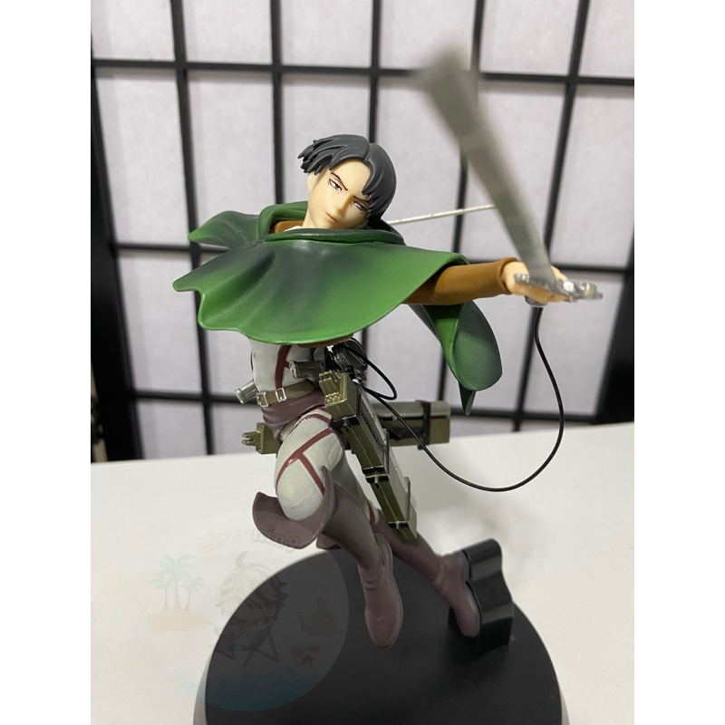 🔵สินค้ามือ2(ไม่มีกล่อง) Attack on Titan PM Premium Figure Levi Sega ลิขสิทธิ์แท้💯 Lot.Jp🇯🇵