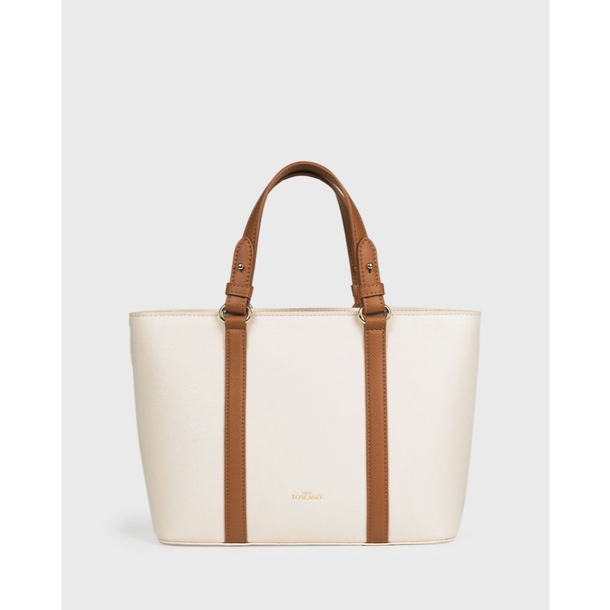 Hanna Top Handle l กระเป๋าถือหญิง,ผญ, Women bag, หนังวีแกน, vegan, Tocco Toscano