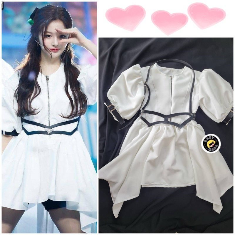 Nmixx Sulllyoon 🩷🤍 Kpop  เคป๊อป ✂️ รับตัดชุด ชุดเต้น ชุดโคฟ ชุดโคฟเวอร์ เคป๊อป ชุดเคป๊อป ชุดKpop ชุด