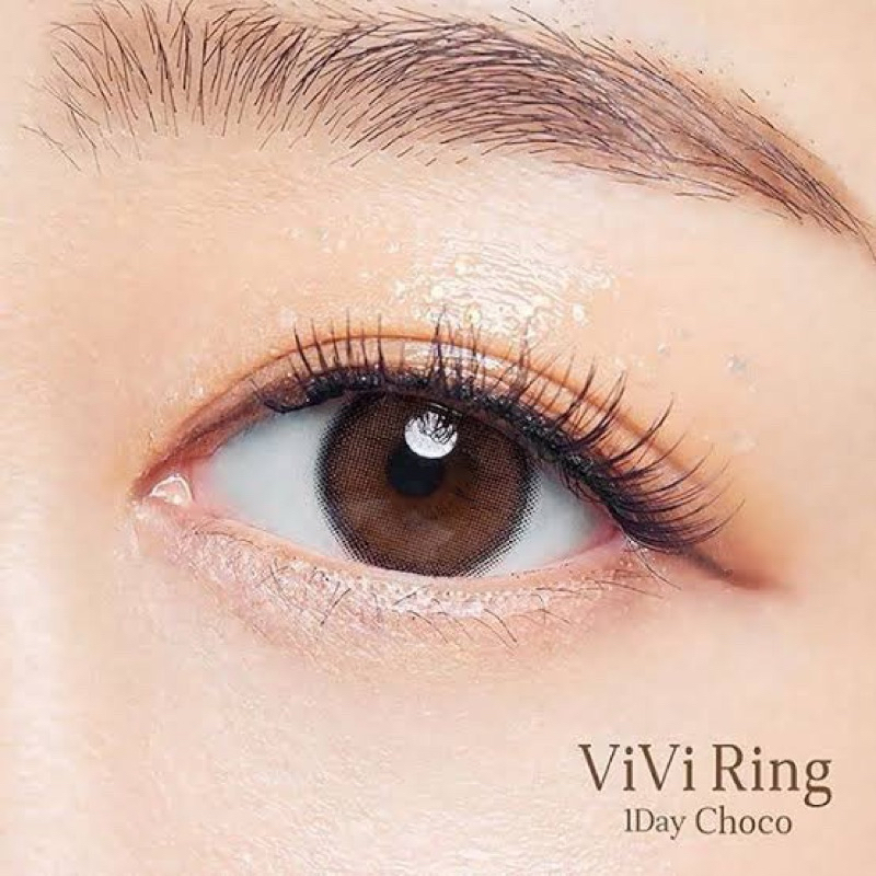 vivi ring choco -200 คอนแทคเลนส์ รายเดือน