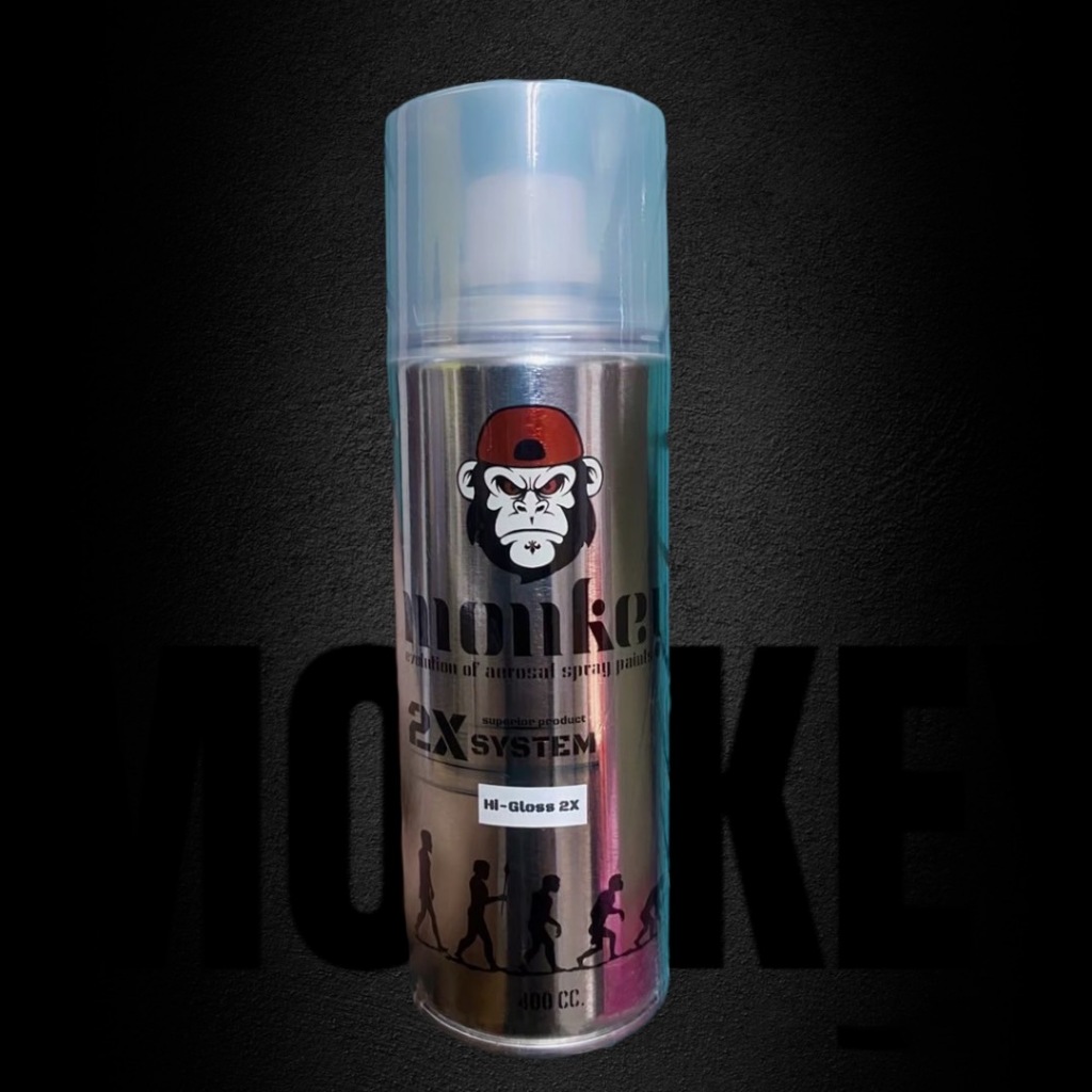 สีสเปรย์พ่นโมเดลและงานพิเศษ SYSTEM 2X Monkey