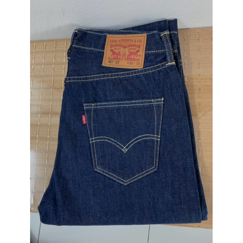 Levi’s 501 CT made in  USA 🇺🇸 ผ้า White oak size 30/32 cotton100%