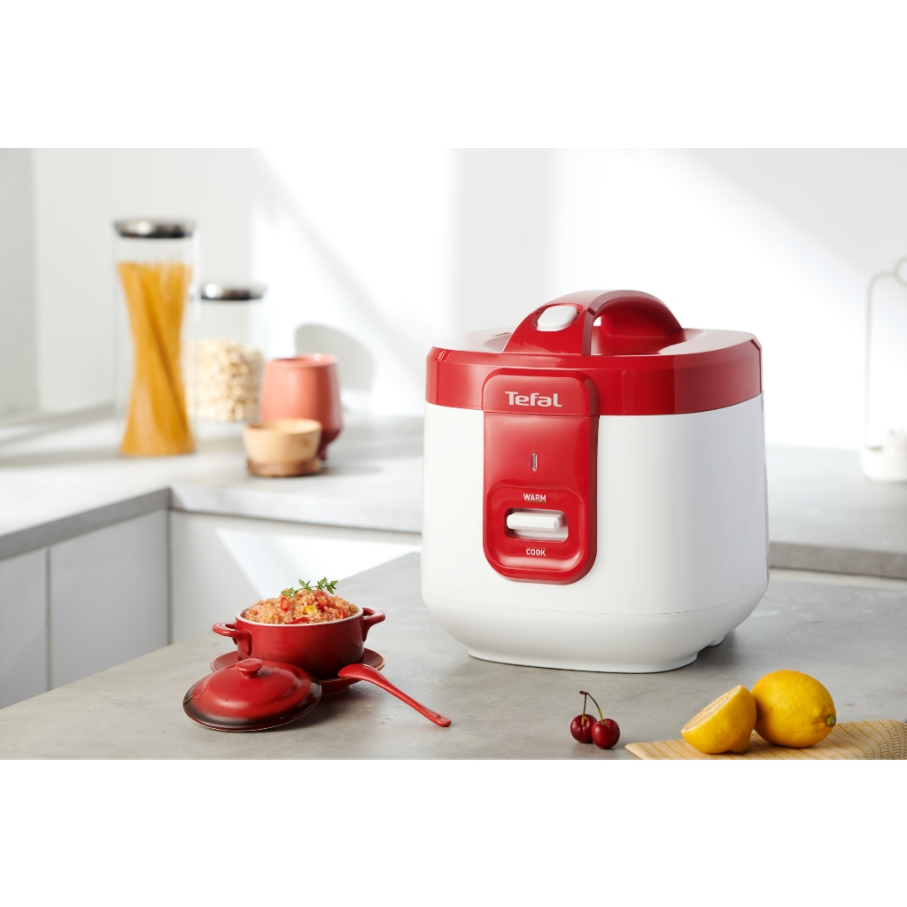 Tefal หม้อหุงข้าวไฟฟ้า Everforce Mechanical Jar รุ่น RK362566 กำลังไฟ 700 วัตต์ ความจุใหญ่ 2 ลิตร