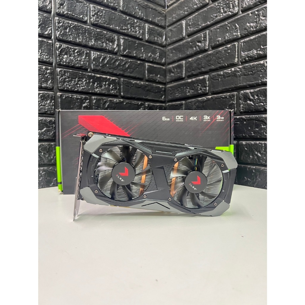 การ์ดจอPNY NVIDIA® GeForce® GTX 1660 SUPER™ XLR8 GAMING OC 6GB