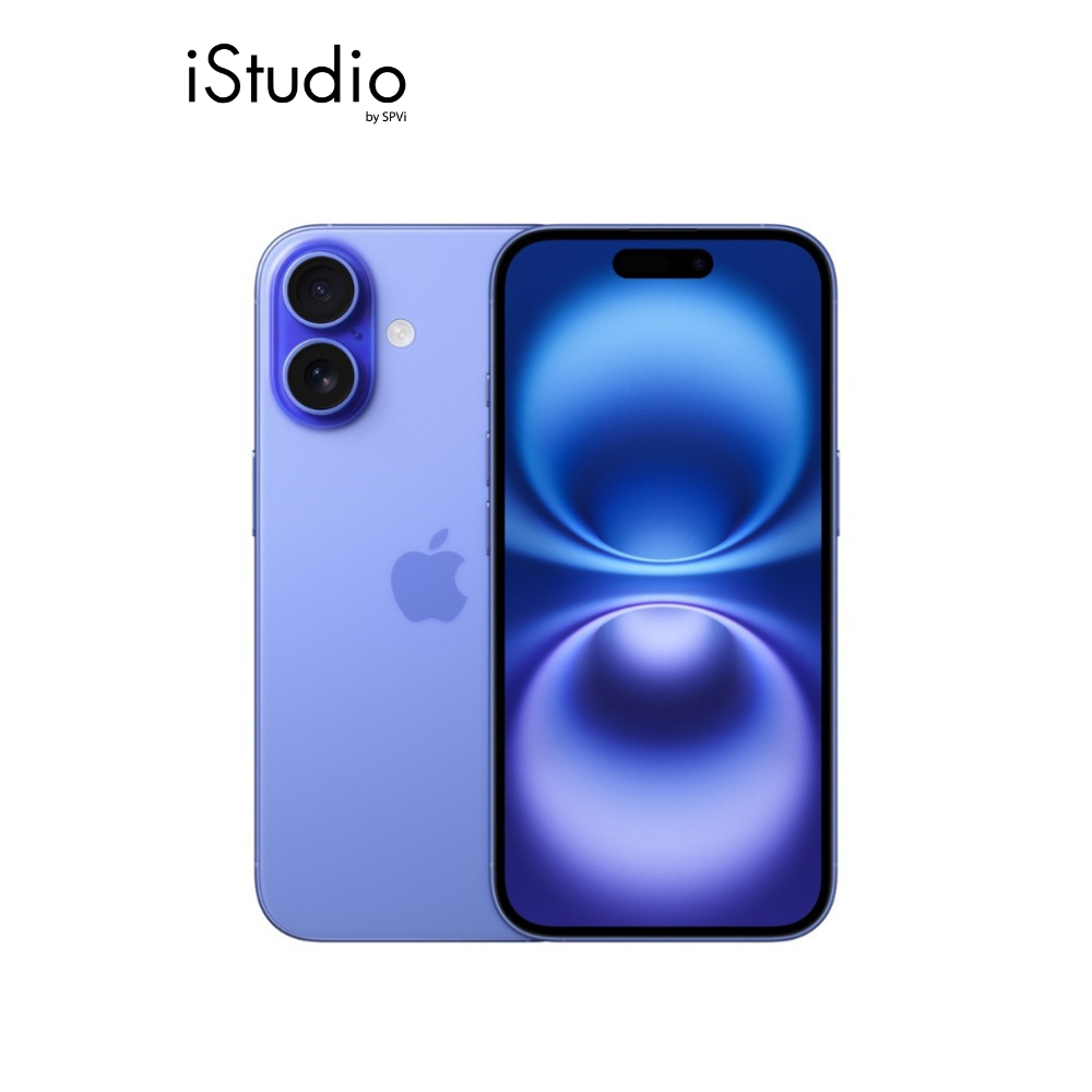 Apple iPhone 16 I iStudio by SPVi [ออเดอร์จะยกเลิกอัตโนมัติหากไม่ชำระเงินภายใน30นาที]